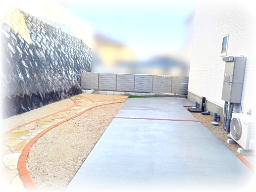 広島市で行った外構工事の完成写真