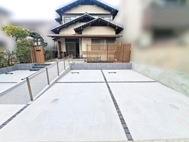 広島市の住宅で行った外構リフォーム工事の完成写真